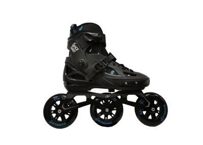 DoubleFF Black Boot G1 adjustable skate