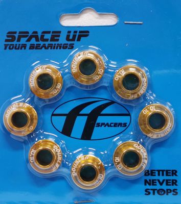 DoubleFF precision spacers (set of 8 pieces)