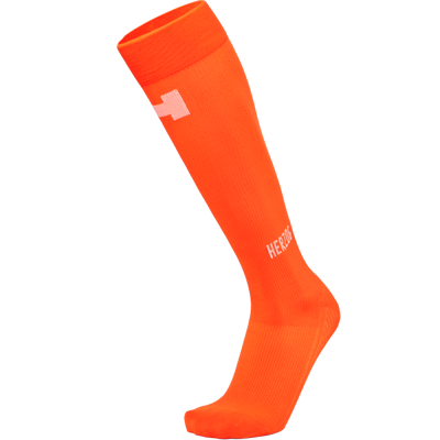 Chaussette de compression Pro avec pied orange