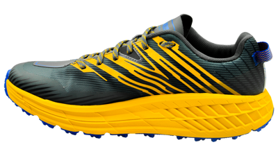 Hoka Speedgoat 4 Castlerock / Golden Yellow