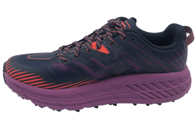 Hoka One One Speedgoat 4 Outer Space / Hot Coral