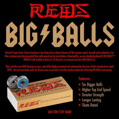 Bones Reds big balls 16-pack
