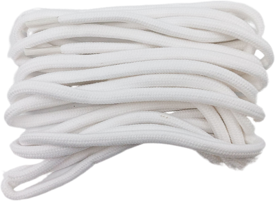 white laces 170 cm round