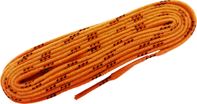 waxed laces orange 160cm