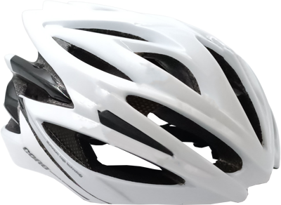 Core Pro Carbon casque de vélo/skate blanc mat