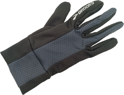 Brooks Unisex Pulse Lite gloves BLACK/ DARK GREY