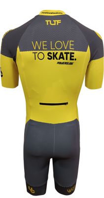 Powerslide inline skating suit Team yellow