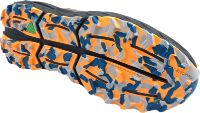 Brooks Cascadia 18 blue sapphire/black/orange