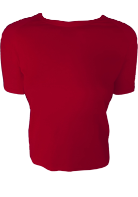 red sports shirts for women