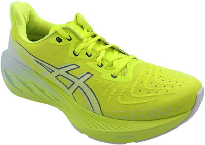 Asics Novablast 4 safety yellow/cool grey