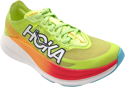 Hoka One One U rocket X 2 lettuce / solar flare [unisex]