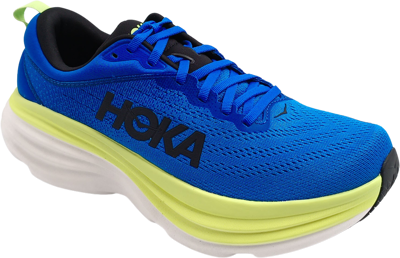 Hoka One One Bondi 8 electric cobalt / lettuce