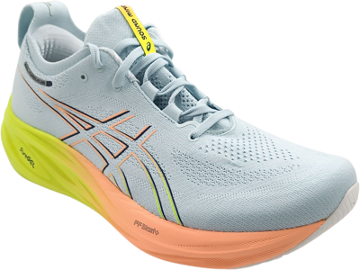 Asics Nimbus 26 Paris cool grey safety yellow bestellen bij Skate dump