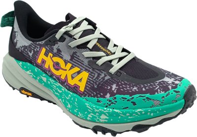 Hoka One One Speedgoat 6 black/aloe vera