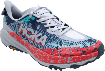 Hoka One One Speedgoat 6 gull/stormy skies