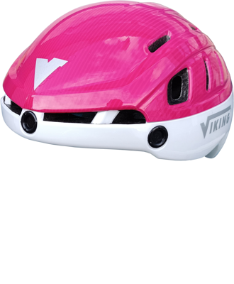 Sparrow ice skating helmet pink