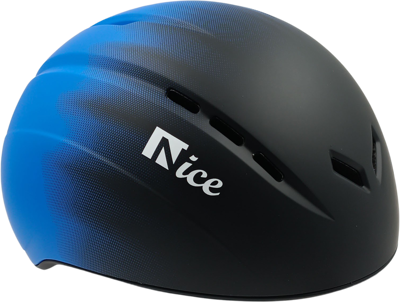 Nice casque de patinage sur glace noir/bleu