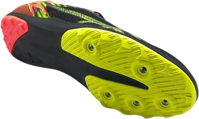 Asics Resurgence XC Spikes black/safety yellow [unisex]