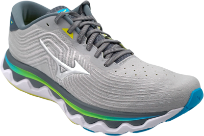 Mizuno Wave Horizon 6 PBlue/Silver/Bolt2Neon