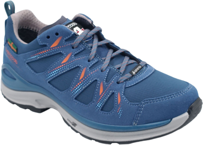 Innox EVO N4D GTX LO Ws stahlblau/mandarine