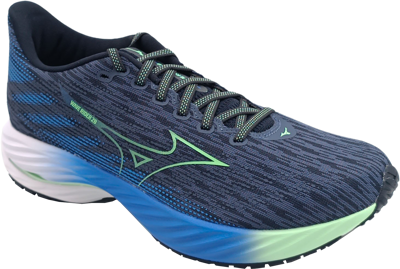 Mizuno Wave Rider 28 green/mugen blue