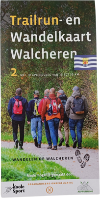  Trailrun- en wandelkaart Walcheren 2.0