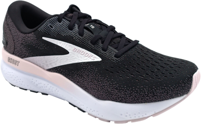 Brooks Ghost 16 black/white/orchid ice