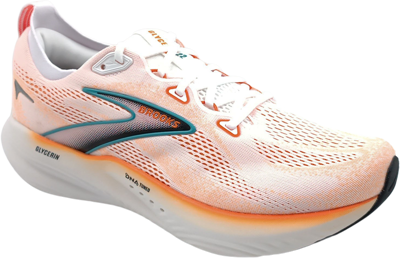 Brooks Glycerin 22 white/orange/green blue slate