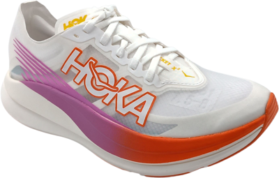 Hoka One One U rocket X 2 frost / lava  [unisex]