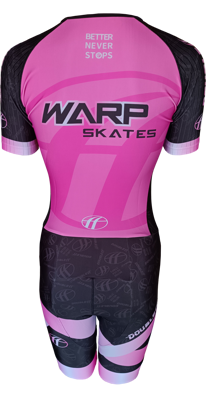 DoubleFF skeelerpak roze