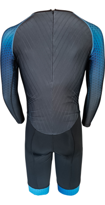 Nice Inline-Skating-Anzug blue/black long-sleeve