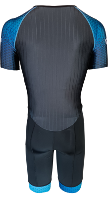 Nice Inline-Skating-Anzug blue/black short-sleeve