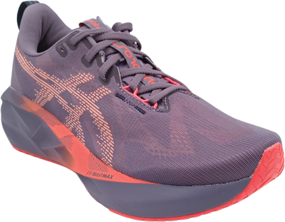 Asics Novablast 5 greyish purple/coral reef