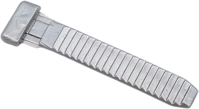 buckle strap 9,5cm silver