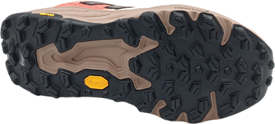 New Balance Fresh Foam Hierro V9 desert clay met earth shadow en urgent red