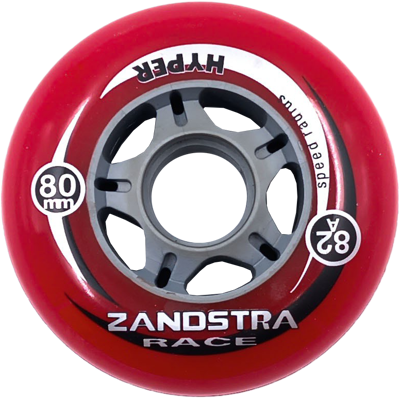 Hyper race rouge 80mm