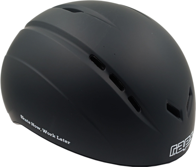 ice skating helmet matt black