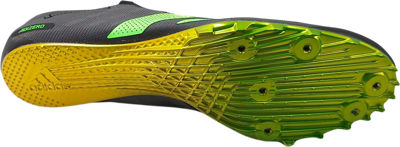 Adidas Adizero Prime sprintspike cblack/beamye/sgreen