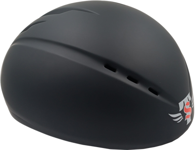 schaatshelm 010 mat zwart