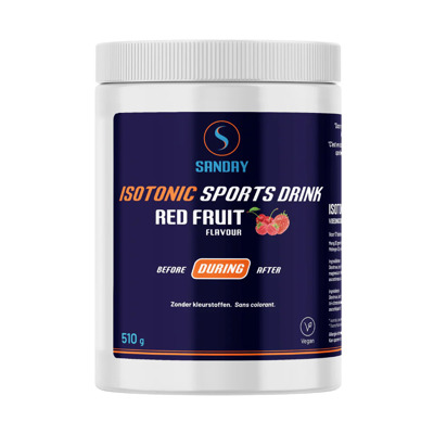 isotonic sports drink red fruit 510g