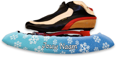 Schaatshoes IJskristallen Turquoise