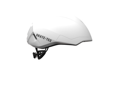 Skate-Tec casque courte piste 025 blanc