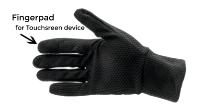 Brooks Unisex Pulse Lite gloves BLACK/ DARK GREY