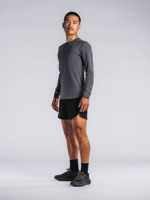 Fusion mens C3 long sleeve grey