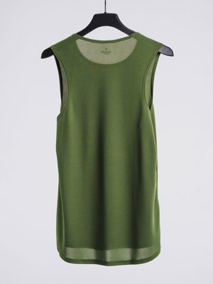 Fusion mens Run singlet green