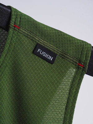 Fusion mens Run singlet green