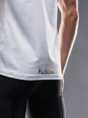 Fusion mens Tempo! t-shirt ocean brand