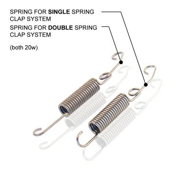 Record spring (2pcs)- for double spring mount