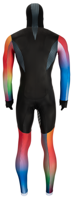 Nice rubber speed suit power x rainbow