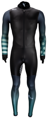 combinaison de vitesse en caoutchouc power x green stripes + dots